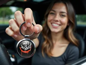 Personalized Key Holder Fob Limited Edition